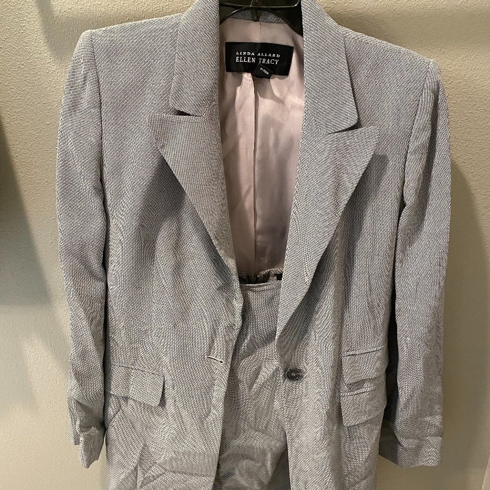 Linda Allard/Ellen Tracy Blazer suit set